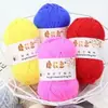 Oferta especial en hilo acrílico de grosor medio para tejer suéteres, pantuflas de ganchillo, zapatos de algodón, muñecas hechas a mano y cojines DIY