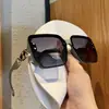 Gafas de Sol Polarizadas de Alta Gama Europeas y Americanas 2025, Anti-UV, Aspecto Adelgazante para Rostro Grande, Gafas Polarizadas Cuadradas de Montura Grande para Conducir