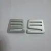 Fivela de nove palavras trapezoidal de alumínio de aviação de uma polegada acessórios de hardware para bagagem fornecimento direto da fábrica fivela de metal de 6 palavras