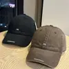 2026 Nueva Calle Bordado Simple de Letras Gorra de Béisbol Unisex Senli Primavera Casual Protección Solar Visera Curva Gorra Pico de Pato