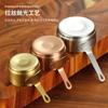 Xícara de molho de aço inoxidável 304 com alça prato para mergulhar restaurante americano ocidental molho para bife molho para salada xícara de molho