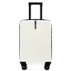 Maleta de 20 pulgadas tipo gancho, Maleta de carro color sólido macarrón, Equipaje de mano con ruedas universales, Maleta de viaje unisex, Personalizable