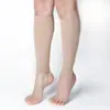 Meias de Compressão para Panturrilha de Primeiro e Segundo Nível, Mangas Elásticas de Compressão Esportiva para Pernas, Meias de Grau Médico para Varizes, Meias Modeladoras Femininas