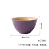 Caneca Grande de Cerâmica Ru Kiln Roxa para Uso Doméstico, Xícara de Chá de Cerâmica para Estudiosos, Xícara Única para Conjunto de Chá Kung Fu