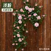 Treliças de flores artificiais, treliças de rosas, guirlandas de rosas falsas, decorações de teto, decorações de entrada, decorações de áreas cênicas, decorações de shoppings, artigos de decoração macia, arranjos florais