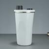 Taza de Café Nueva con Forma de Diamante 304 Acero Inoxidable Taza con Pajita de Aspecto Elevado Portátil de Gran Capacidad Taza Termo para Coche