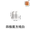 Amapola DIY Cubo Mágico Cuadrado Cabeza de Cebolla Geométrico 3D Aromaterapia Yeso Vela Adorno Molde de Silicona Mayoreo