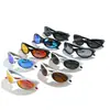 Gafas de Sol Polarizadas Retro Ovaladas para Deportes al Aire Libre, Viajes Casuales, Ciclismo para Hombres y Mujeres Gafas Retro