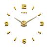 Reloj de Pared Decorativo Transfronterizo Reloj de Pared Sala de Estar Reloj Creativo DIY Acrílico Digital Estéreo 3D Reloj de Pegar