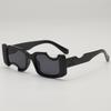 Gafas de sol con montura pequeña personalizadas con muesca de extraterrestre en color gelatina, gafas de sol decorativas divertidas para fiestas de hip hop