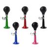 Bocina de aire para bicicleta cromada 7 pulgadas 9 pulgadas recta color gas Bocina Timbre para bicicleta de montaña accesorios equipo de bicicleta