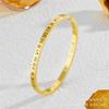 Pulseira de Aço Titânio com Numerais Romanos e Diamantes para Mulheres, Design de Nicho Popular de Alta Qualidade, Luxo Leve, Alta Qualidade e Não Desbota