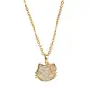 Collar Que No Se Desvanece, Collar de Gatito de Verano para Mujer, Versátil y Lindo Collar de Acero de Titanio, Cadena para Clavícula de Gama Alta de Nicho para Mujer