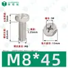 Parafusos de Máquina de Aço Inoxidável 304 com Cabeça Hexagonal Externa e Fenda Cruzada Peças Padrão Gb29.2 Parafusos para Móveis M3-M8