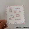 10x tarjeta cuadrada de 10 cm con reverso de tarjeta material diy accesorios embalaje exhibición en vivo cartón tarjeta papel para reverso de tarjeta