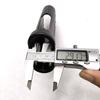80*40 giro 70*30 buje de tubo tubo elíptico manguito reductor equipo de fitness bicicleta estática manguito hueco manguito de plástico