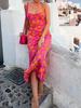 Vestido elegante de verano nuevo para mujer, estilo de diseño transfronterizo especial para comercio exterior europeo y americano, para un nicho de mercado.