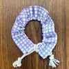 Diario Popular para Recién Nacidos Hermana Gazi Cuadros Vintage Cuello con Volantes Bufanda Ropa para Muñeca Zsiga Accesorios para Muñeca