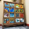 Mosaico de Recortes de Lámina de Mica Vidrio de Colores Translúcido Transparente Fragmentos Irregulares Hecho a Mano