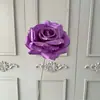 Flor Rosa de Diamante Artificial Única para Decoração de Casamento, Flor Artificial para Parede de Flores de Casamento, Arranjo de Flores de Chão, Arranjo de Flores, Flor Artificial Atacado
