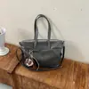 Bolsa de Mão Grande Capacidade em Couro Macio Vintage 2026 Nova Moda para o Trabalho Bolsa Transversal Única Tendência Ins Bolsa de Ombro Único