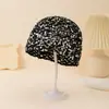 Touca de Cabelo para Adultos com Lantejoulas Vazadas, Chapéu Feito à Mão, Chapéu de Algodão Liso, Touca de Rede Fashionável para Prender o Cabelo