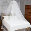 Mosquitero de Verano, Mosquitero para Bebé, Mosquitero de Cúpula Colgante, Tienda Redonda Plegable Estilo Palacio, Mosquitero de Doble Cúpula Montado en el Techo