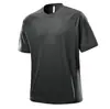 Camiseta Manga Curta Leve para Uso Externo, Absorvente de Suor, Secagem Rápida, Antibacteriana, para Homens e Mulheres, Respirável, Proteção Solar, Camisa Solta de Meia Manga para Esportes e Fitness para Homens