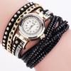 Reloj de cuarzo con esfera de explosión de deseos, reloj de mujer con diamantes, reloj de terciopelo coreano, reloj de pulsera largo con cuerda para mujer.