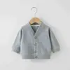 Nova Jaqueta Cardigan Casual de Verão para Bebês e Crianças Pequenas, Roupa de Casa para Bebê com Proteção Solar