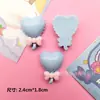 Simulação Bright Bow Love Balloon diy Acessórios de resina Creme Cola Phone Case Headwear Hairpin Water Cup Sticker