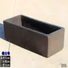 Vasos de Cerâmica para Horta sem Esmalte, Vasos Extra Grandes para Plantio de Árvores em Varandas, Caixas Quadradas de Cerâmica Escovada para Plantio de Vegetais
