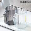 Vaso de Enjuague Bucal de Plástico Vaso para Cepillos de Dientes para Pareja Vaso para Lavado Vaso Transparente Caja de Almacenamiento para Pasta de Dientes y Cepillos de Dientes Vaso para Cepillos de Dientes Doméstico