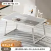 Mesa Pequeña de Cama Elevable Plegable Mesa de Estudio para Dormitorio Mesa de Ventana Saliente Mesa de Lectura Mesa para Computadora Elevable Ajustable