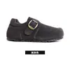 Mocasines Casuales Versátiles Shougu Genuinos de Cuero Genuino con Suela Gruesa para Mujer 2026 Nuevo Bestseller de Otoño Zapatos Birkenstock