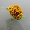 Película Western Americana Tacto a Mano Hortensia Accesorios para el Hogar Florales Lavable Hortensia de Cabeza Única con Hoja Accesorios de Boda
