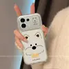 Adecuado para fundas de teléfono Oppo Reno 16 y Oppo Reno 15, con un diseño de cobertura total, patrones de dibujos animados y un nuevo estilo de line art con temática de West Highland White Terrier.