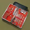 Set de Cortauñas Acero Inoxidable Hogareño Cortauñas Grandes Set Completo Portátil para Hombres de Negocios