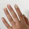 Uñas postizas europeas y americanas cortas, medianas y largas, tipo ataúd, ballet, parches de uñas, productos terminados en caja, se pueden diseñar con dibujos y muestras.