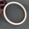 Pulsera de niña dulce de viento de vidrio imitación Jade Campana tintineante pulsera delgada anillo sin escalón con accesorios de ropa china para novias