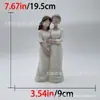Escultura de Resina Transfronteriza Más Vendida para Mejores Amigas Madre e Hija Adornos Regalo de Cumpleaños Hecho a Mano de la Hija para la Madre Regalo del Día de la Madre
