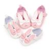 Zapatos para bebé niña de 0 a 1 año, con suela suave, de piel sintética con diseño de conejo de dibujos animados, de princesa, combinables, BSK-3032
