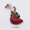 Acessórios de Esquilo de Tecido Acessórios de Cabelo Infantis Materiais Semi-acabados Meninas Cabeça de Ganso Urso Acessórios para Roupas Sapatos Chapéus Bolsa