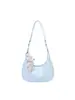 2026 Nuevo Bolso de Mano de Alto Nivel con Colgante de Oso tipo Bollo para Mujer, Bolso de Hombro Cruzado de Moda y Sencillo para Viajes Diarios, Bolso Versátil de Pu