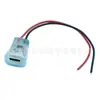 LN-001-1 Conector USB Largo Transparente con Luz, Luz de Emergencia Portátil Tipo-C, Puerto de Carga de Energía para Iluminación
