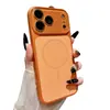 Nueva funda magnética de silicona líquida que se transforma instantáneamente para adaptarse al iPhone 17 Pro Max, anticaídas, con protector de lente para Apple 16