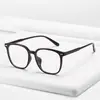 Nuevo Modelo Popular Femenino Estilo Coreano Tr Retro, Mismo Estilo para Hombres, Montura Grande Casual Diario Gafas Anti Luz Azul Al Por Mayor Transfronterizo Personalizado
