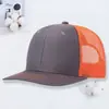 Gorra de malla microplegada Richardson 112 gorra de conductor de camión personalizada protección solar exterior visera sombrero de béisbol de bloque de color transfronterizo