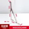 Haste de Secagem de Roupas Montada na Lateral de Aço Inoxidável Suporte Triangular para Varanda Parede Externa Instalação Fixa Fora da Janela de Sacada Haste Única Haste Dupla Suporte Triangular