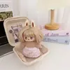 Conjunto de ropa de muñeca Labubu vintage de barbería para muñecas Labubu de 1ª, 2ª y 3ª generación, ropa universal y reemplazo de falda para padres